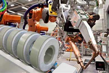 Transformateurs de courant élevé pour le soudage par résistance